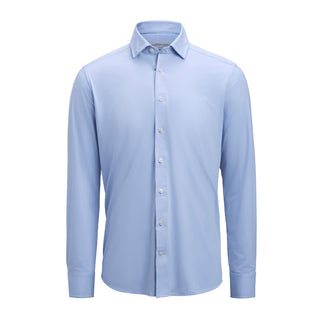 PB147 Super Stretch – shirt product image, 35-36-XS, Tailored Fit, Sky Blue
