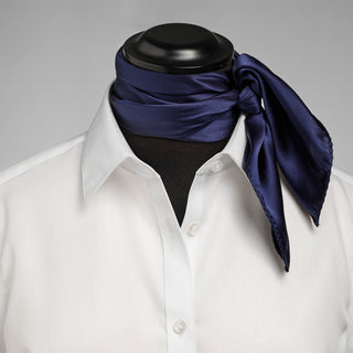 Giftbox Solid Scarf Navy