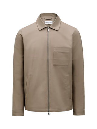 Modern Zip Overshirt