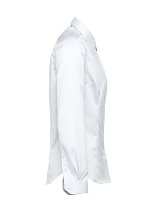 GB01 Twill Non-Iron Woman – shirt product image, 48-4XL, Women, White