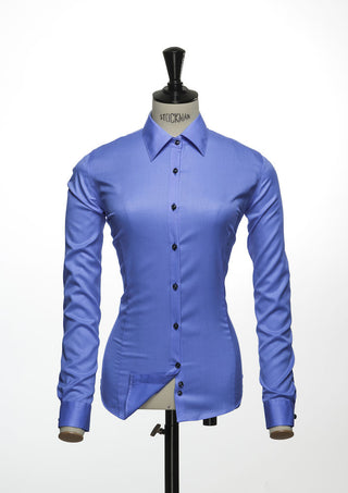 GB01 Twill Non-Iron Woman – shirt product image, 34-XS, Women, Blue