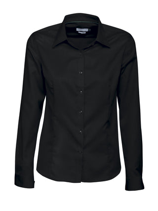 GB01 Twill Non-Iron Woman – shirt product image, 38-M, Women, Black