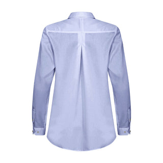 GB01 Twill Non-Iron Relaxed – shirt product image, 40-L, Women, Sky Blue