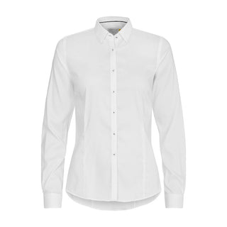 Yellow Bow 52 Woman Easy Care – shirt product image, 48-4XL, Woman, White