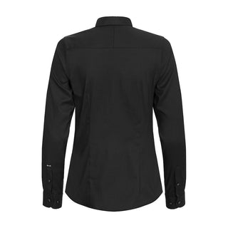 Yellow Bow 52 Woman Easy Care – shirt product image, 42-XL, Woman, Black