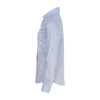 Yellow Bow 53 Sky Blue Check Woman – shirt product image