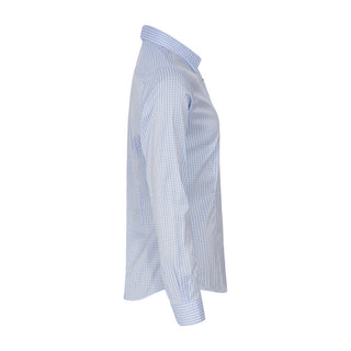 Yellow Bow 53 Sky Blue Check Woman – shirt product image
