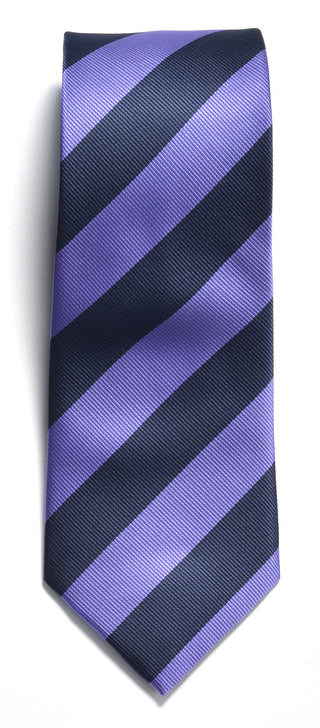 Regimental stripe - 608 Navy/purple – shirt product image