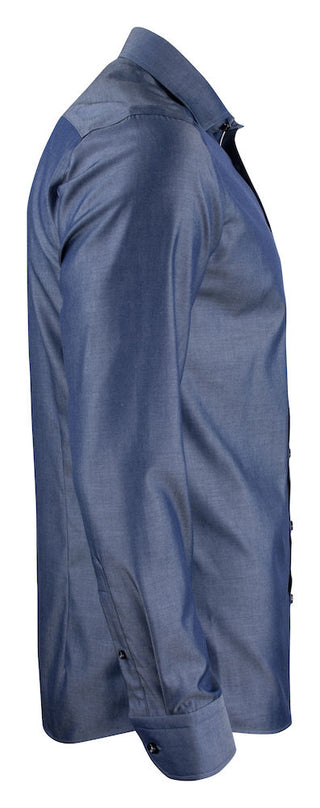 RB120 Twill Non-Iron – shirt product image, 41/42 L, Slim fit, Indigo