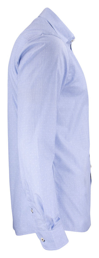 Purple Bow 140 blue dot Non-Iron – shirt product image, 47/48-3XL, Regular fit, Blue