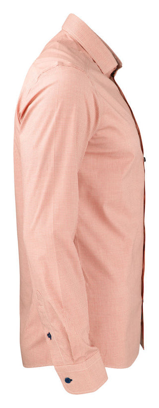 Purple Bow 141 Orange Non-Iron Stretch – shirt product image, 41/42-L, Slim fit, Orange Check