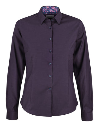 PB142 Oxford Woman Non-Iron Stretch – shirt product image, 34-XS, Women, Green