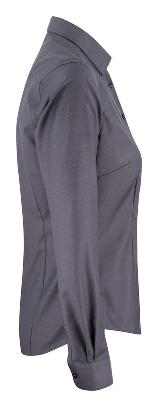 PB142 Oxford Woman Non-Iron Stretch – shirt product image, 44-XXL, Women, Purple