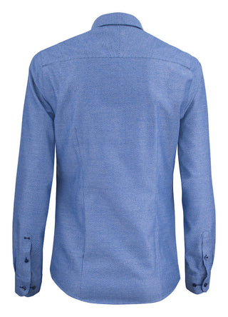 PB144 Jacquard Non-Iron Woman – shirt product image, 40-L, Women, Indigo