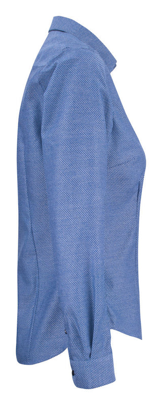 PB144 Jacquard Non-Iron Woman – shirt product image, 36-S, Women, Indigo