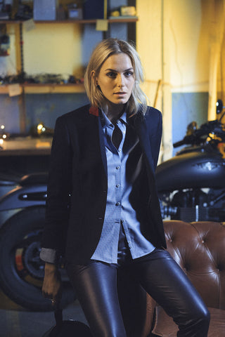 PB48 Jacquard Non-Iron Woman – shirt product image, 44-XXL, Women