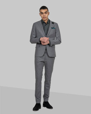 Classic Trouser 20 Grey Melange – shirt product image, 48, Regular, Grey Melange