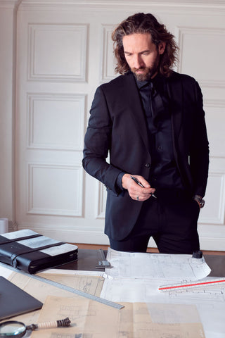 Classic Blazer 20 Black – shirt product image, 52, Regular, Black