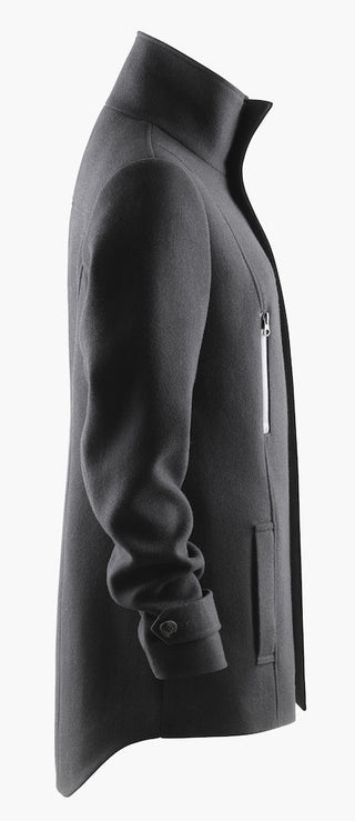 HYBRID WOOL COAT WOMEN – shirt product image, L