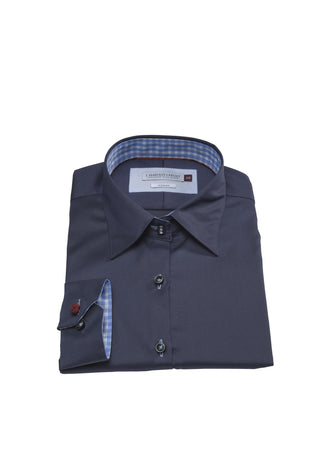 RB20 Twill Non-Iron Woman – shirt product image, 36-S, Women, Navy