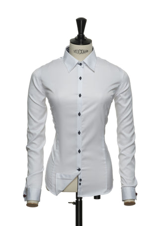 RB20 Twill Non-Iron Woman – shirt product image, 34-XS, Women, White