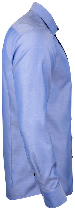 RB122 Twill Mid Blue Non-Iron – shirt product image, 45/46 XXL, Regular fit, Mid Blue