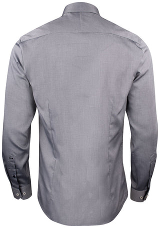 RB122 Twill Grey Non-Iron – shirt product image, 37/38 S, Slim fit, Grey